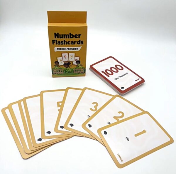 Number Flashcards (French)