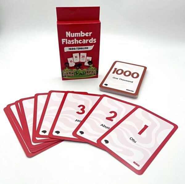 Number Flashcards (Igbo)